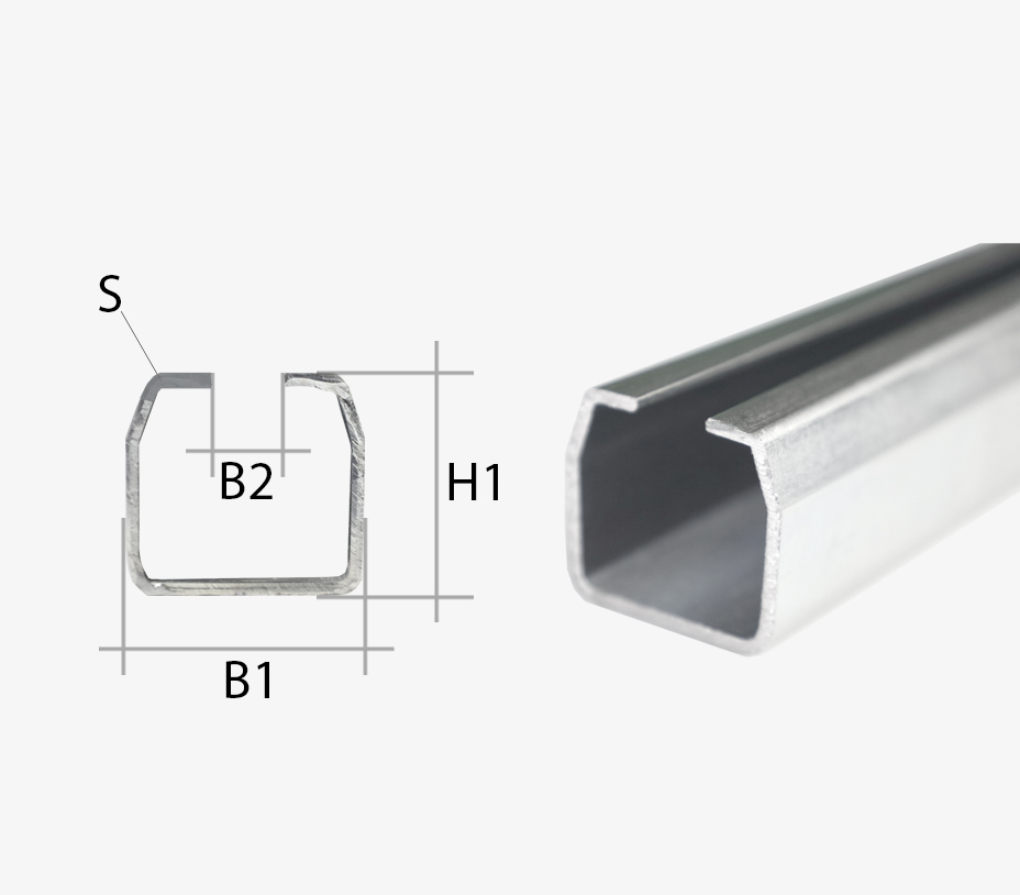 Profil 100 Laufschiene gerade