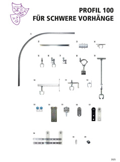 Technische Zeichnung P100