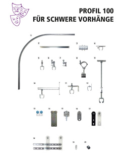 Technische Zeichnung P100
