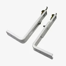 Wandwinkel 110 - 170mm weiß